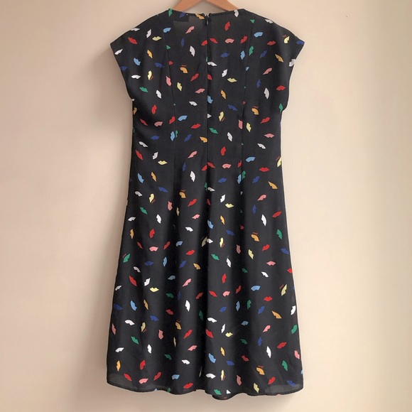 Sonia Rykeil sleeveless kiss print summer  midi dress - Picture 4 of 6